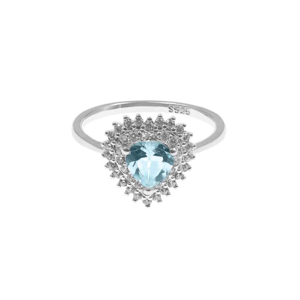 Anillo Topacio Sky Plata 925