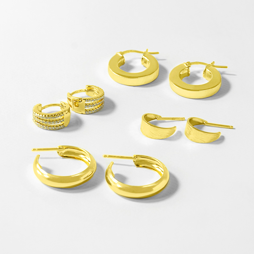 Aretes mujer footer celular