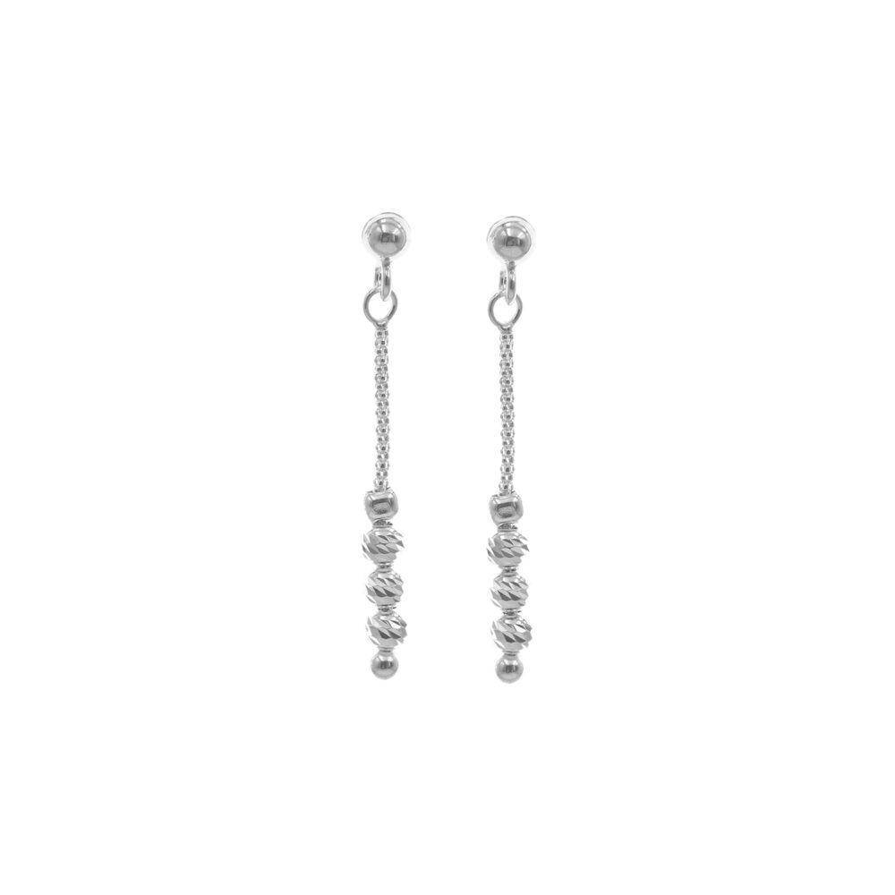Aretes Cubos Plata 925