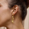 - Aretes Esfera de luz Goldensilver