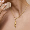 - Collar Esfera de luz Goldensilver