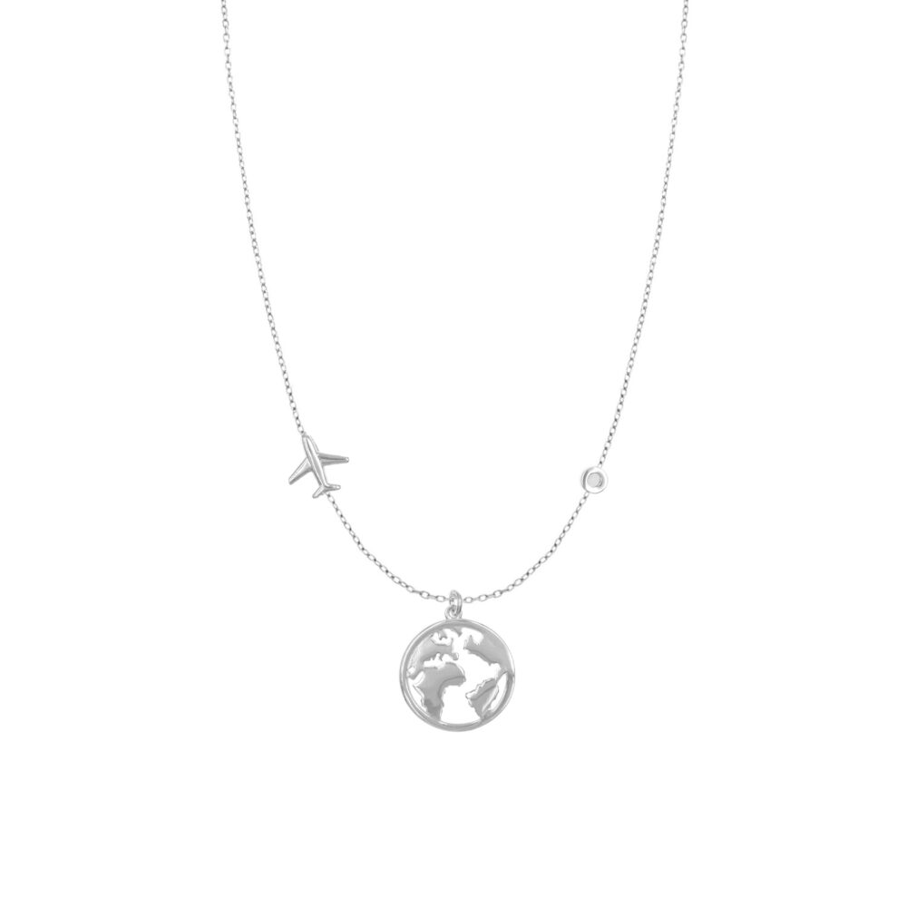 Collar Travel Love Plata 925