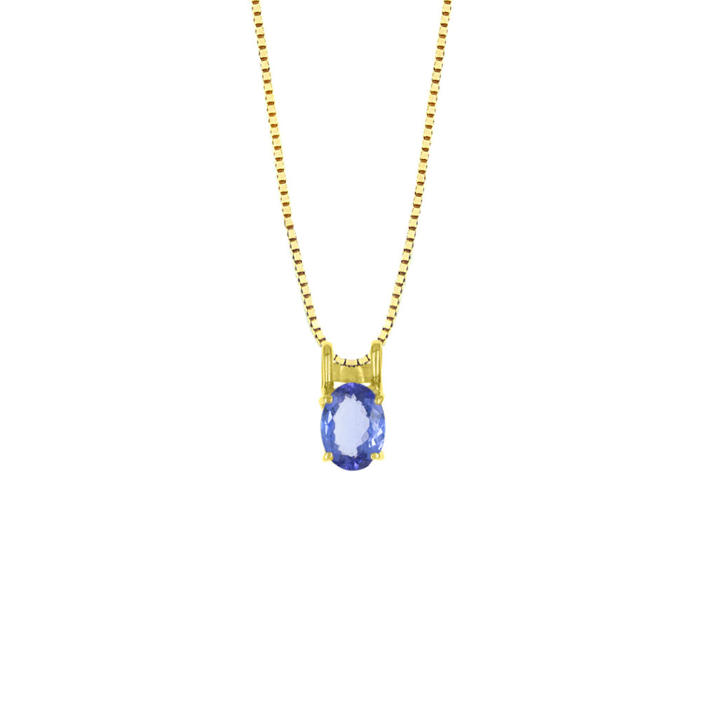 Collar Tanzanite Oro 18K
