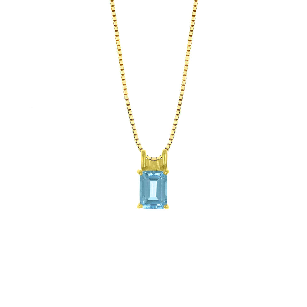 Collar Topacio Swiss Oro 18K