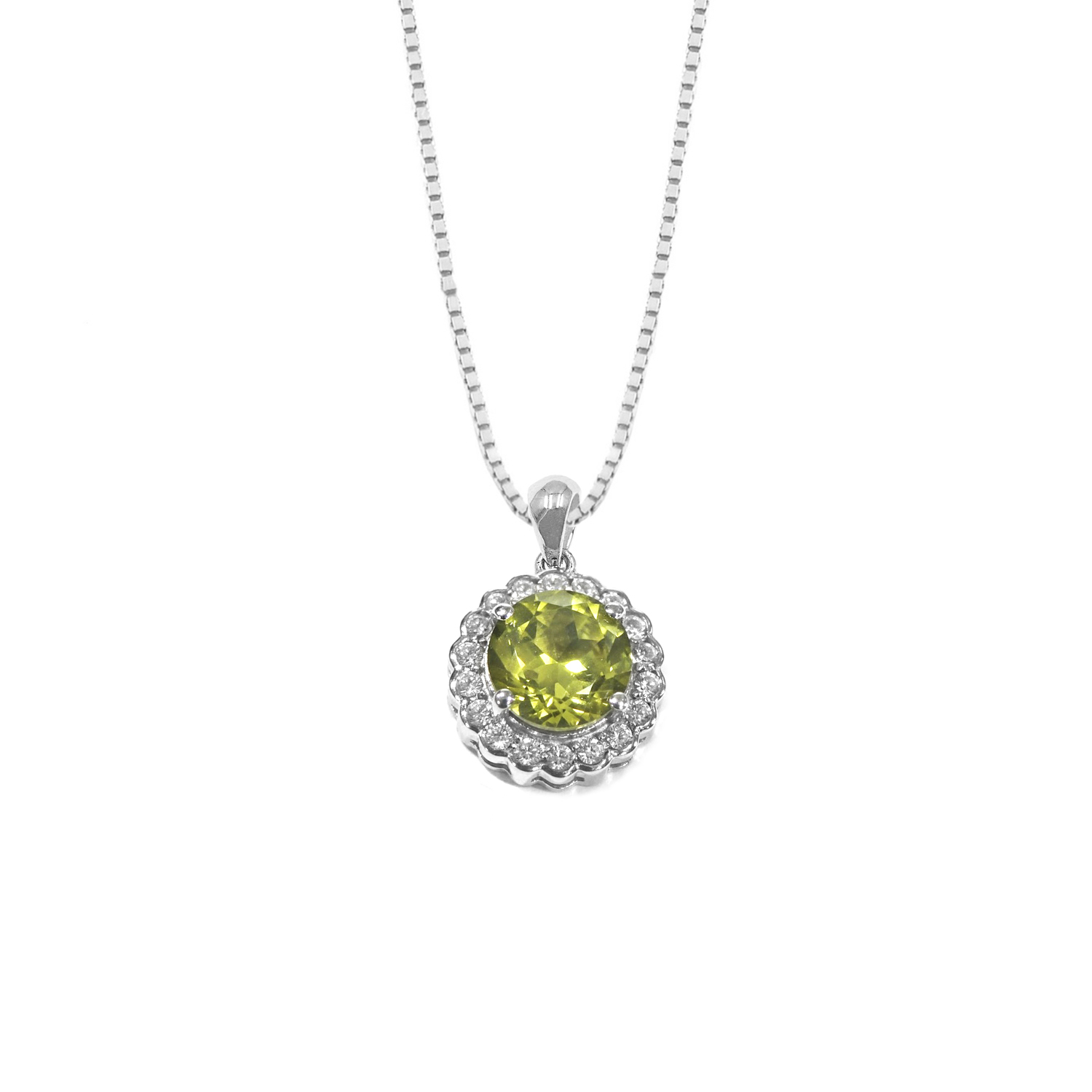 - Collar Peridoto Plata 925