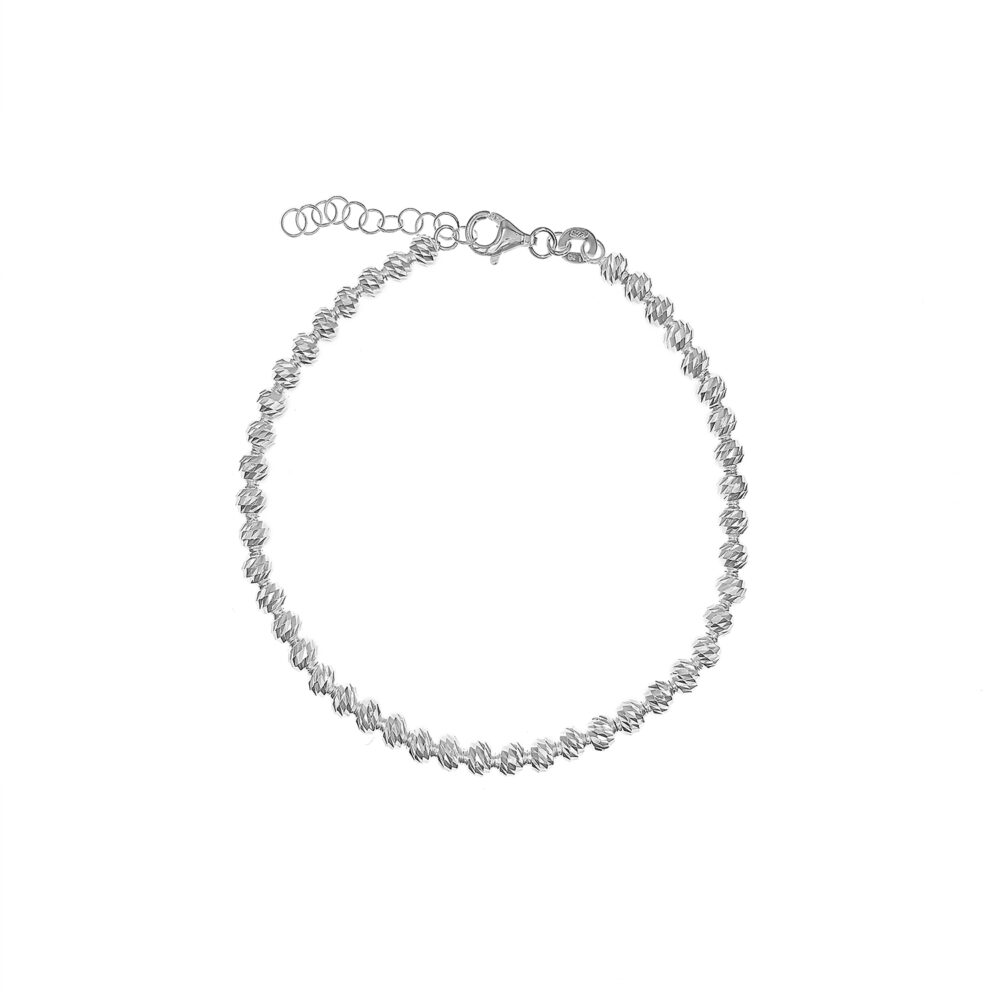 Pulsera Bolitas Plata 925