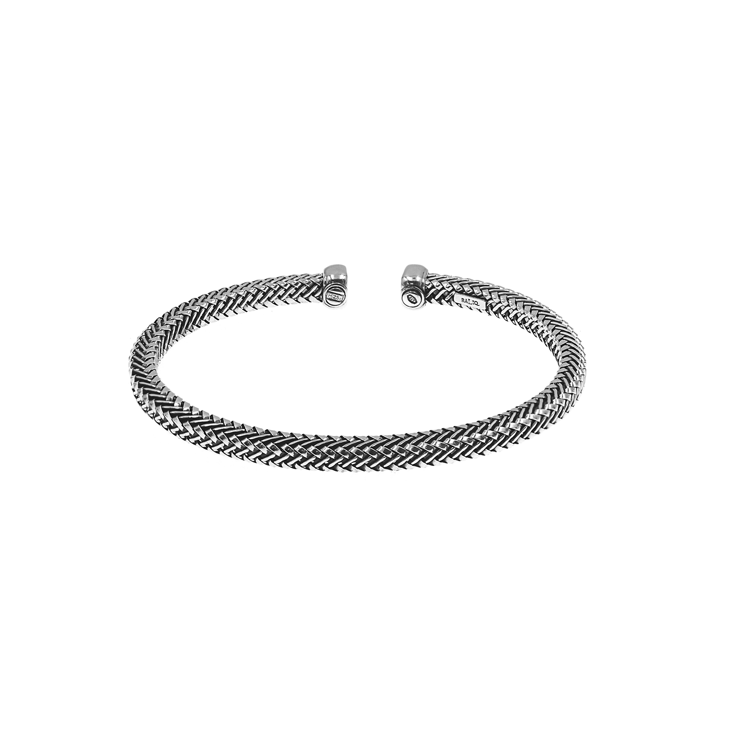 - Pulsera Acanalada BlackSilver