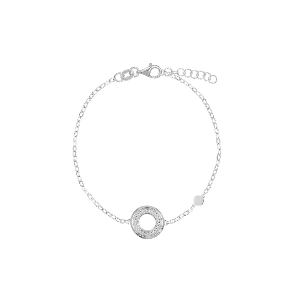 Pulsera Circulo Plata 925