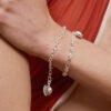 - Pulsera Corazones Plata 925