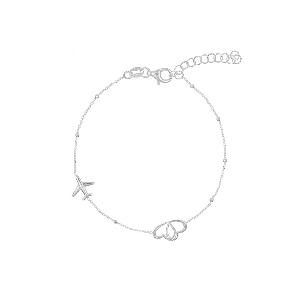 Pulsera Travel Love Plata 925