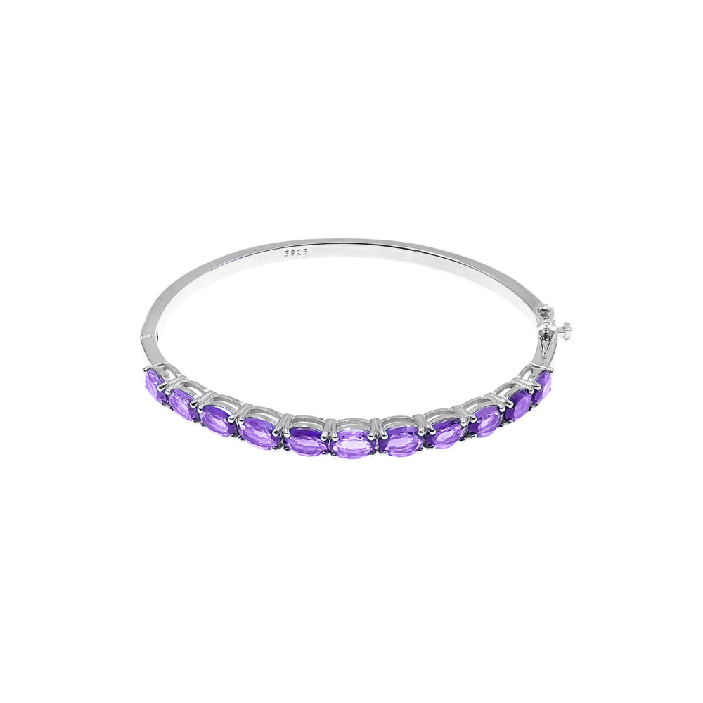 Pulsera Amatista Plata 925