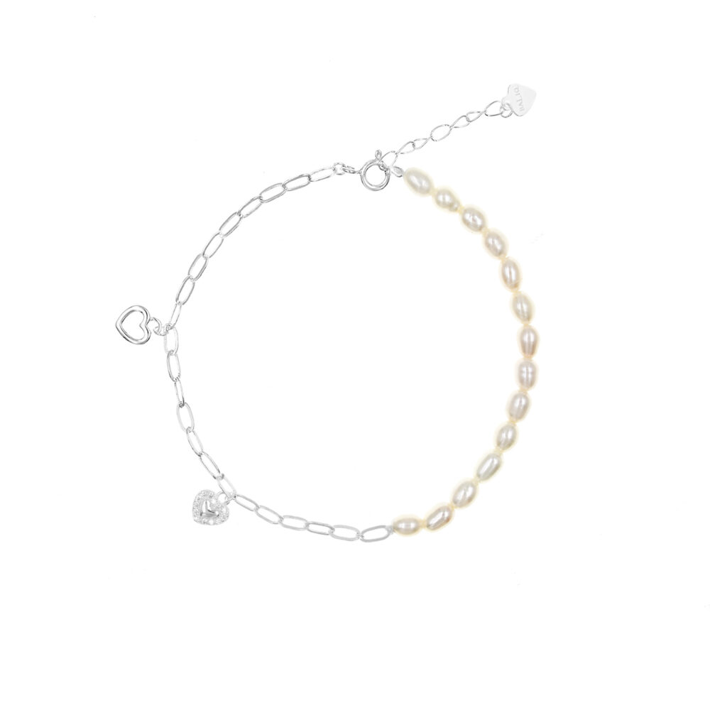 Pulsera Perla Plata 925
