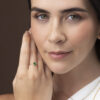 - Anillo Esmeralda Oro 18K & Brillantes