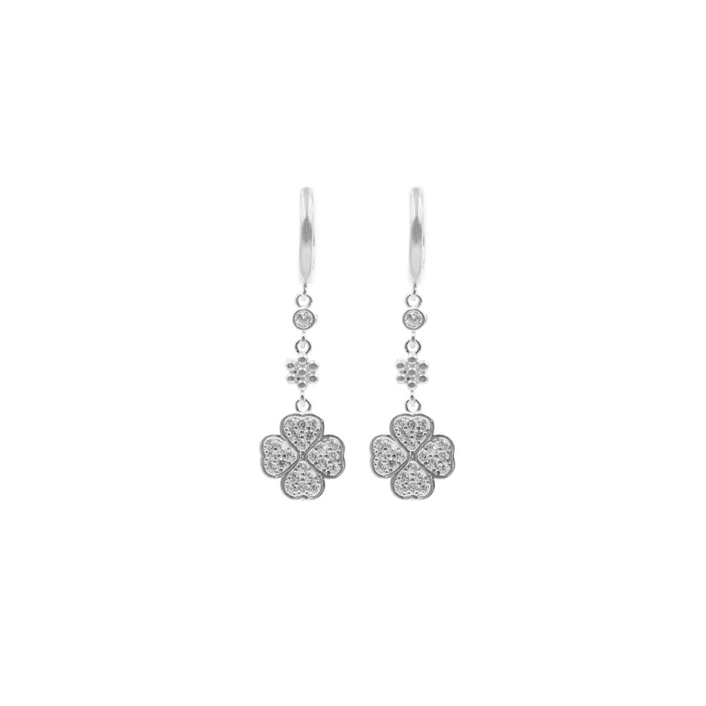 Aretes Huggies Plata 925