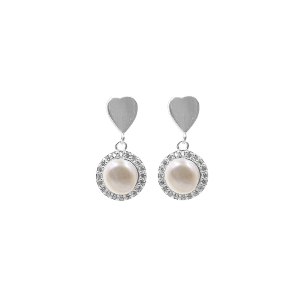 Aretes Perla Artoa Plata 925