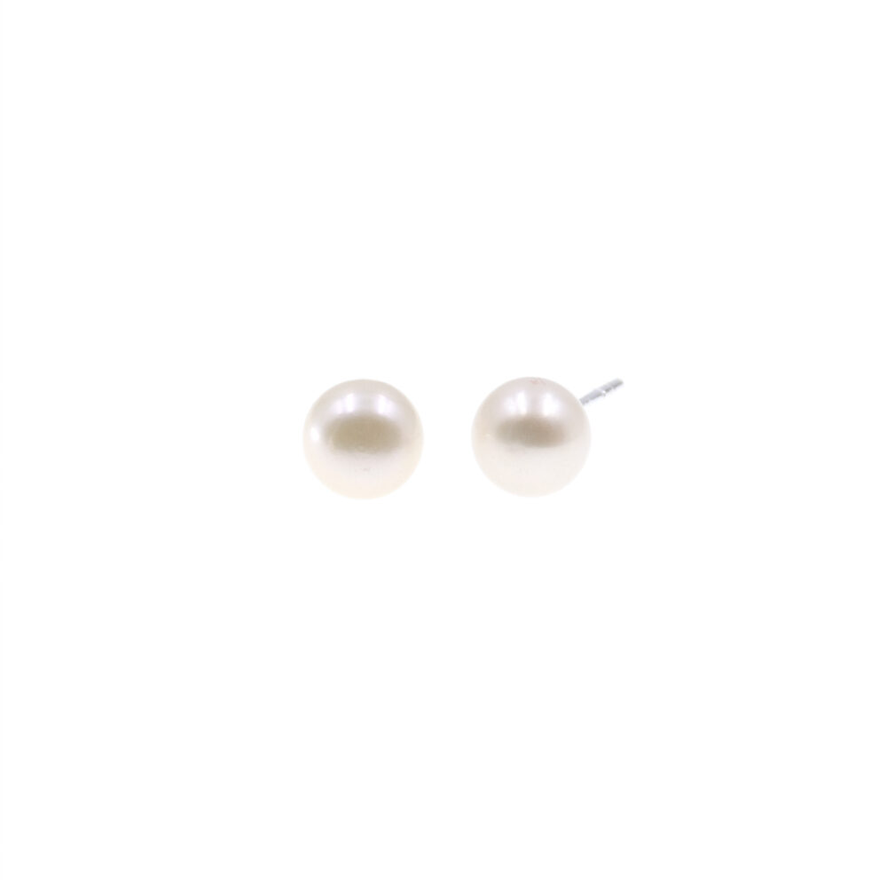 Aretes Perla Reina Elegante Plata 925