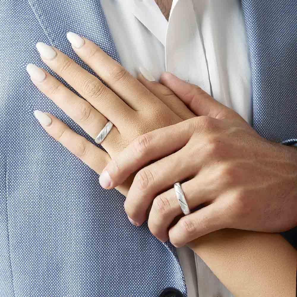 Aros de matrimonio Plata