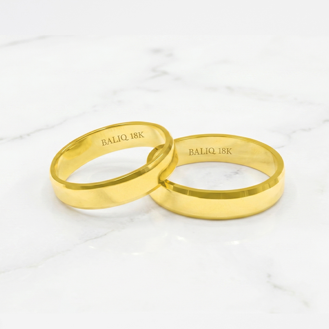 Portada banner móvil aros de matrimonio de oro