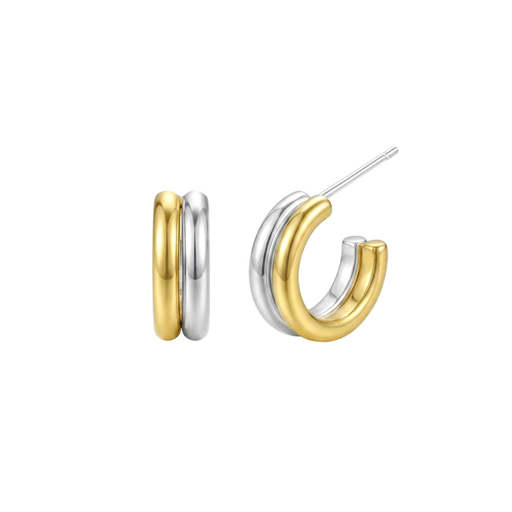 Aretes Dilisa GoldenSilver