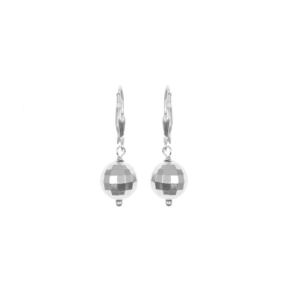 Aretes Brillo Plata 925