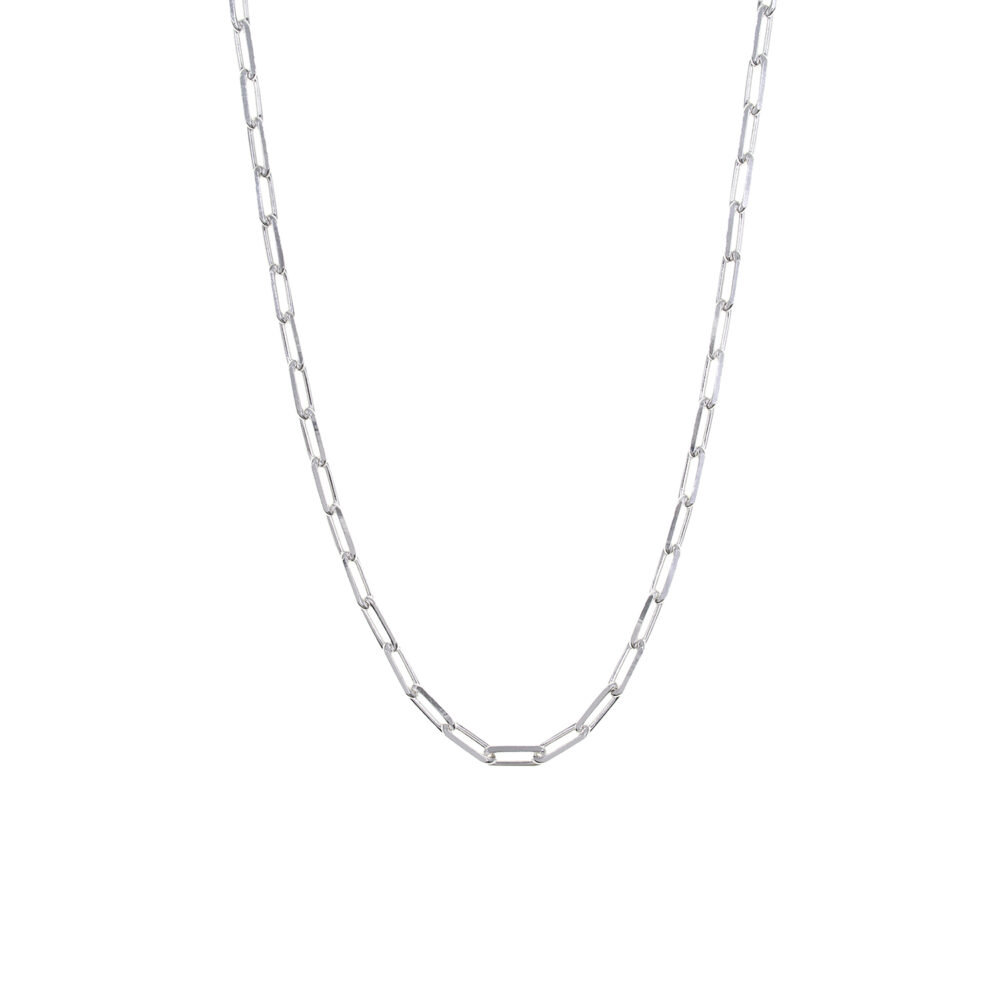 Cadena Eslabón de Plata 925