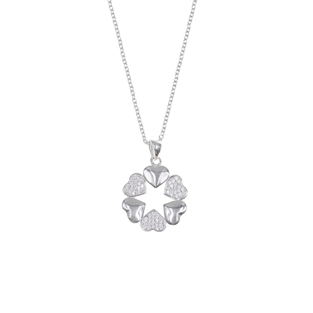 Collar Corazón Sophia Plata 925