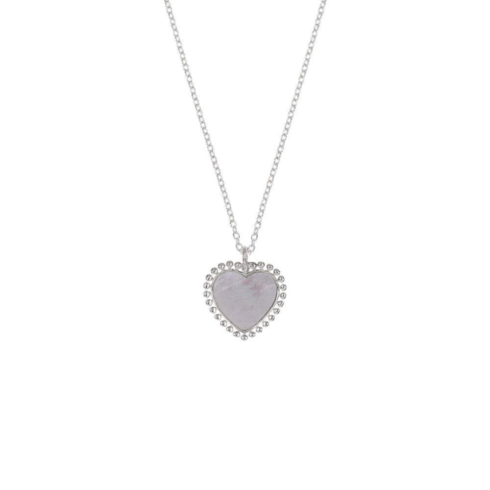 Collar Corazón Aurora Plata 925