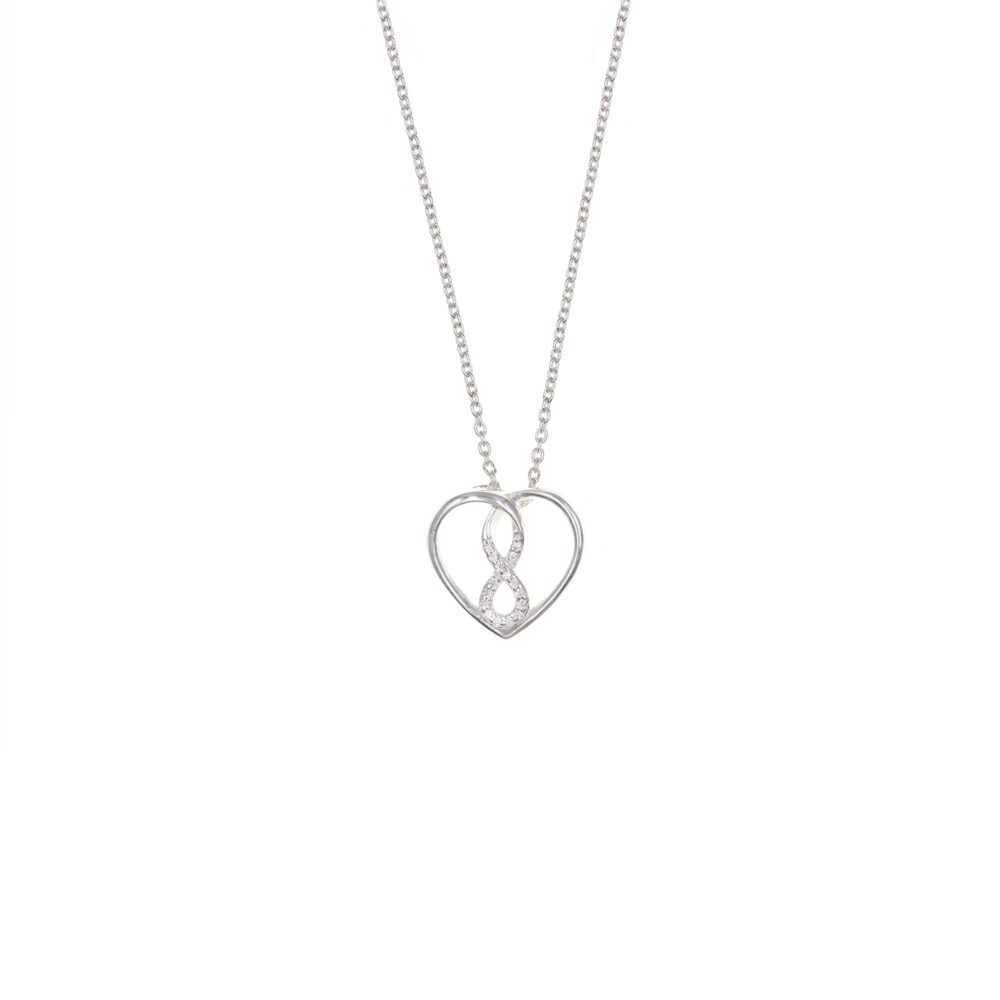 Collar Corazón Intenso Plata 925