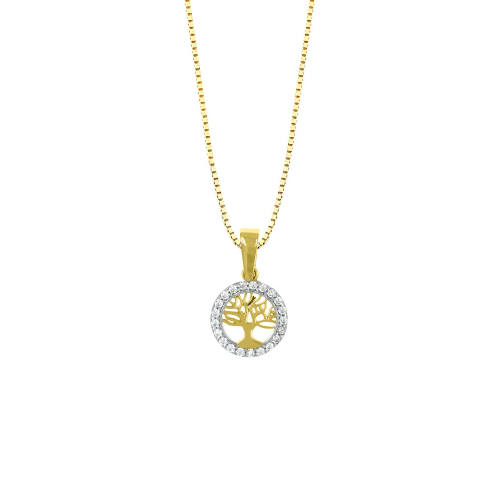Collar Árbol de la Vida Oro 18K