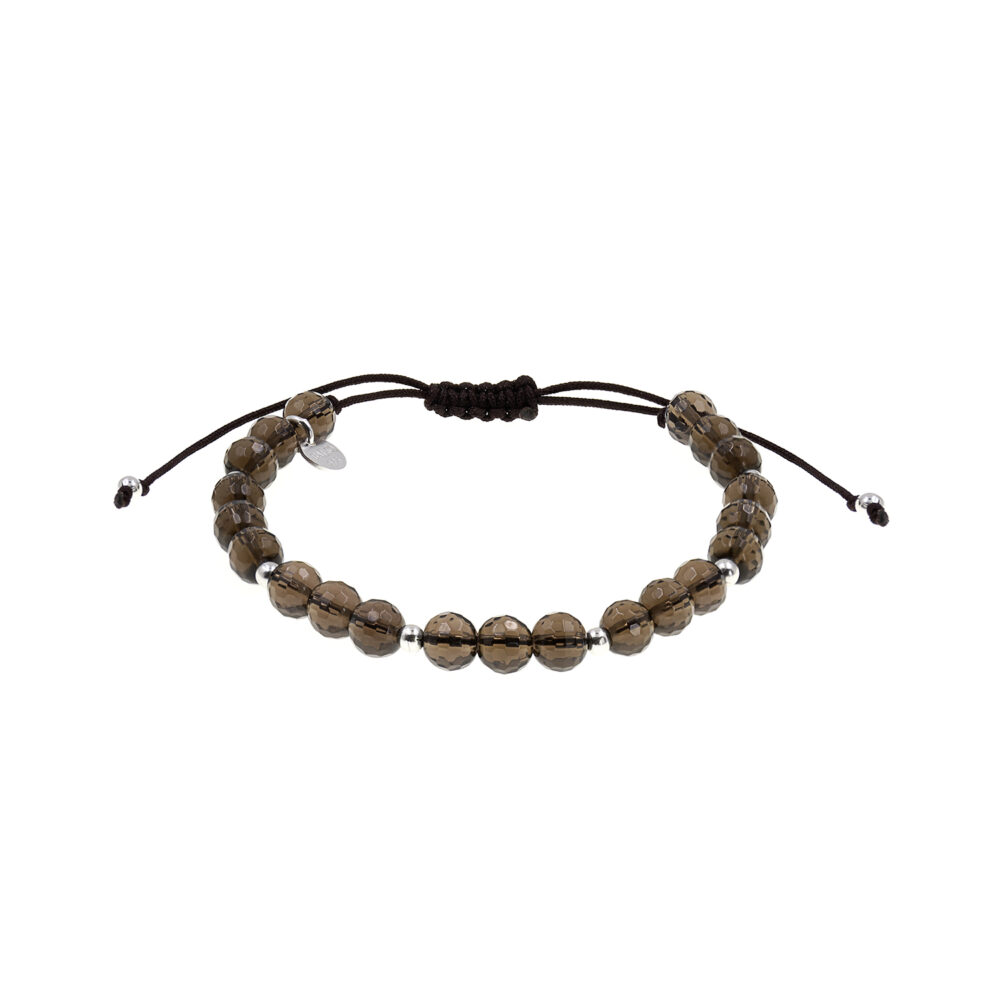 Pulsera Cuarzo Magnus Plata 925 Hombre