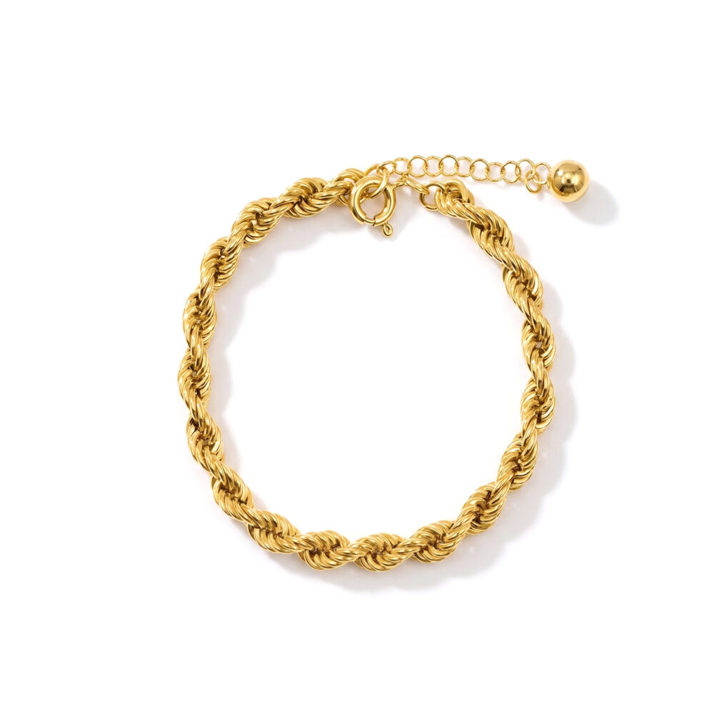 Pulsera Cordón GoldenSilver