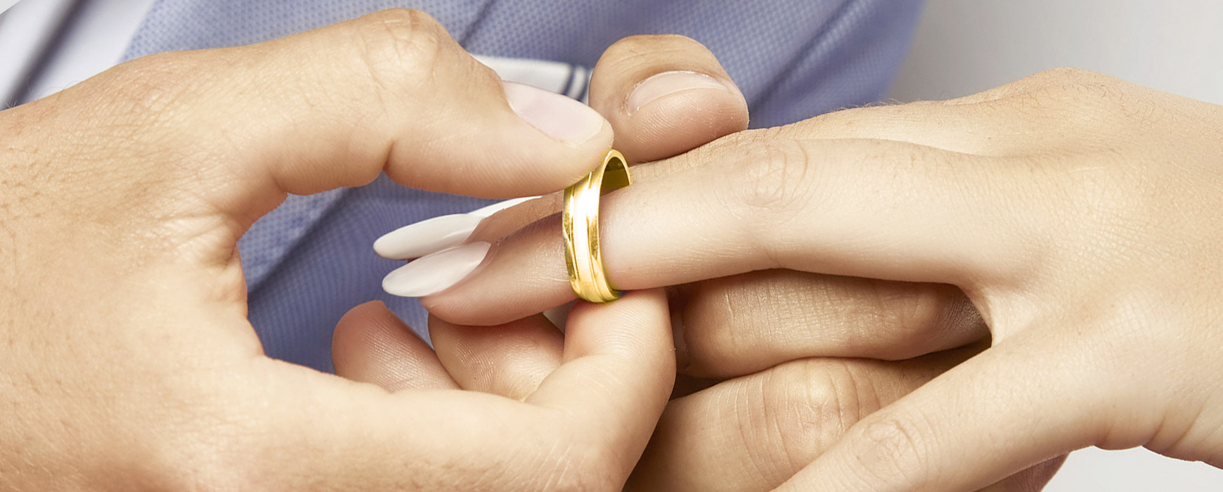 Footer aros de matrimonio de oro
