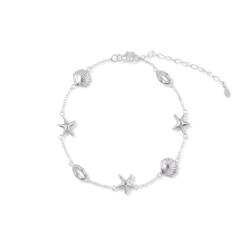 Tobillera Estrella Plata 925