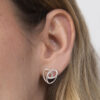 - Aretes Chic Plata 925