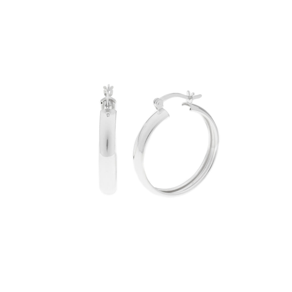 Argollas Llanas Plata 925