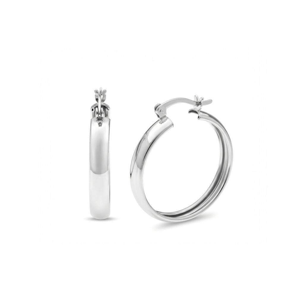 Argollas Llanas Plata 925