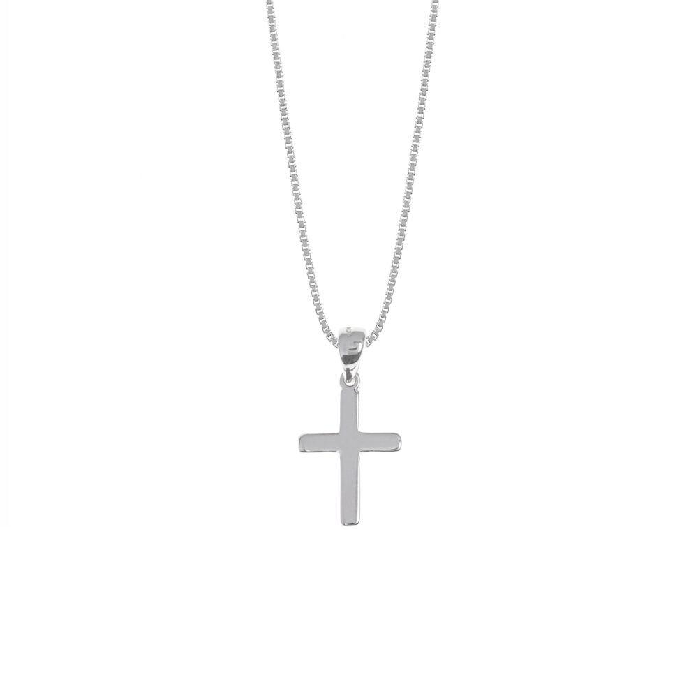 Collar Cruz Plata 925