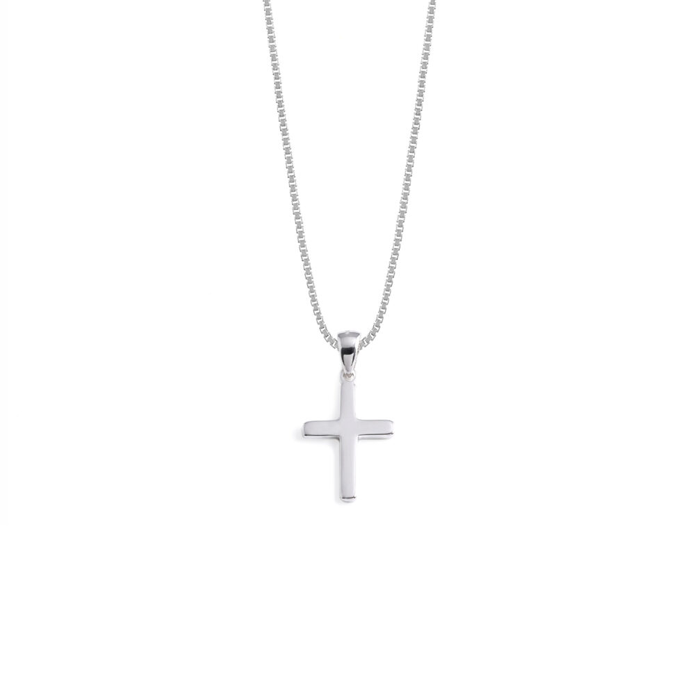 Collar Cruz Plata 925