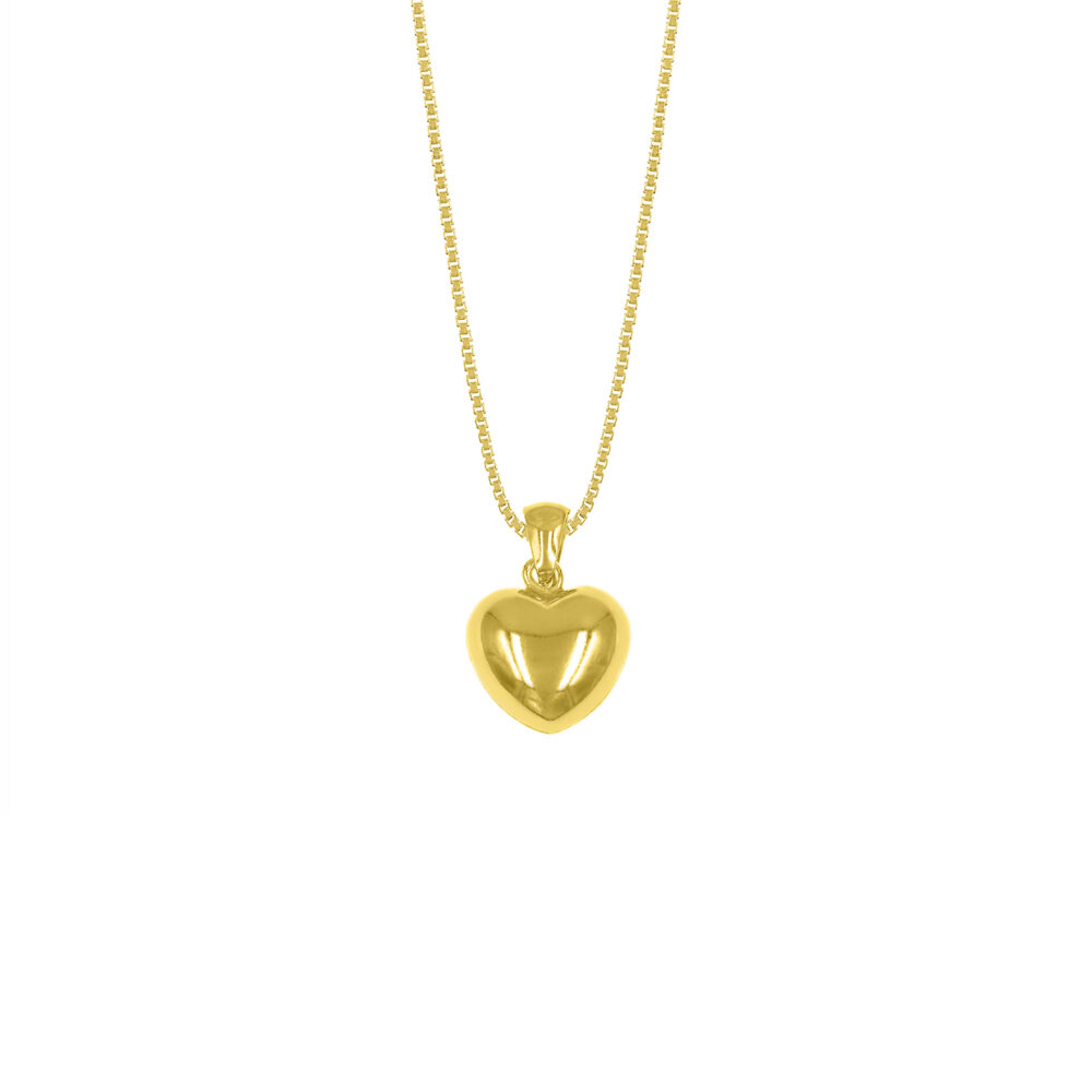 Collar Corazón GoldenSilver