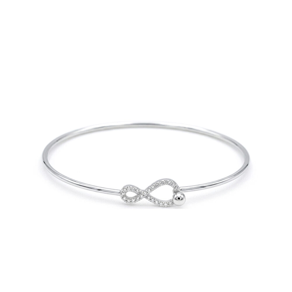 Bangle Infinito Plata 925