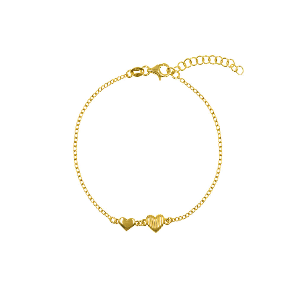 Pulsera Corazón GoldenSilver