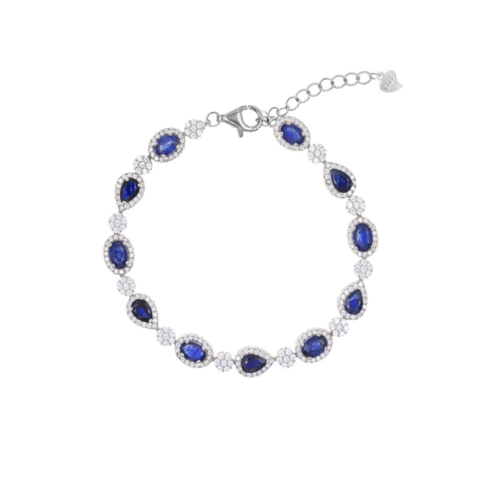 Pulsera Zafiro Bestfriends Plata 925