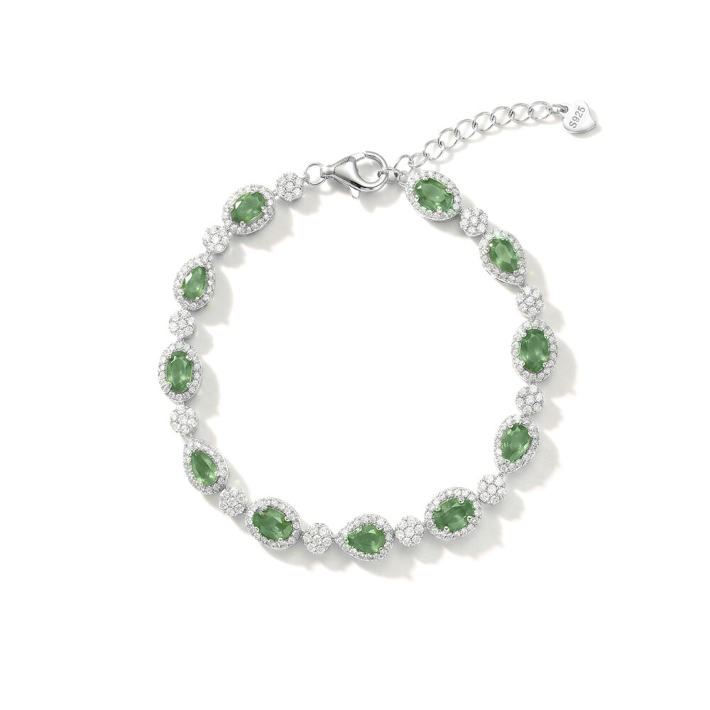 Pulsera Esmeralda Bestfriends Plata 925