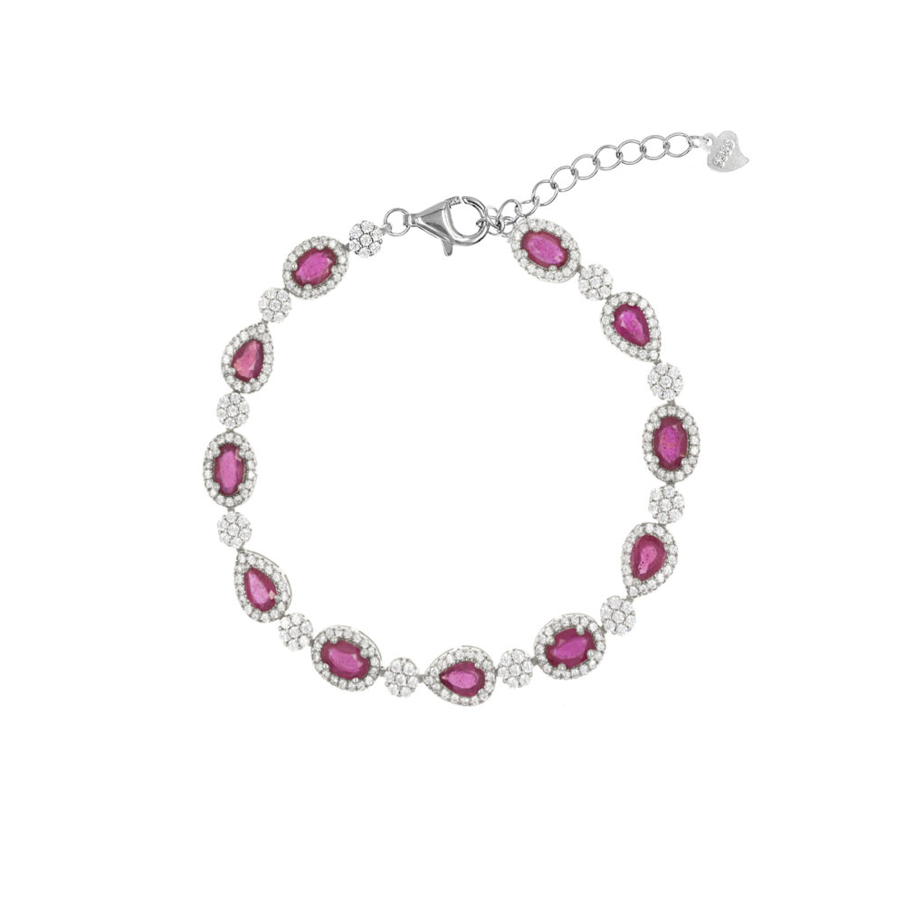 Pulsera Rubí Bestfriends Plata 925