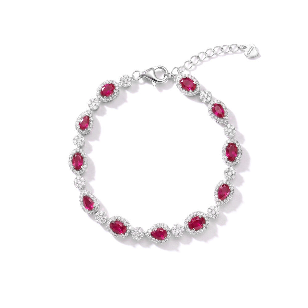 Pulsera Rubí Bestfriends Plata 925