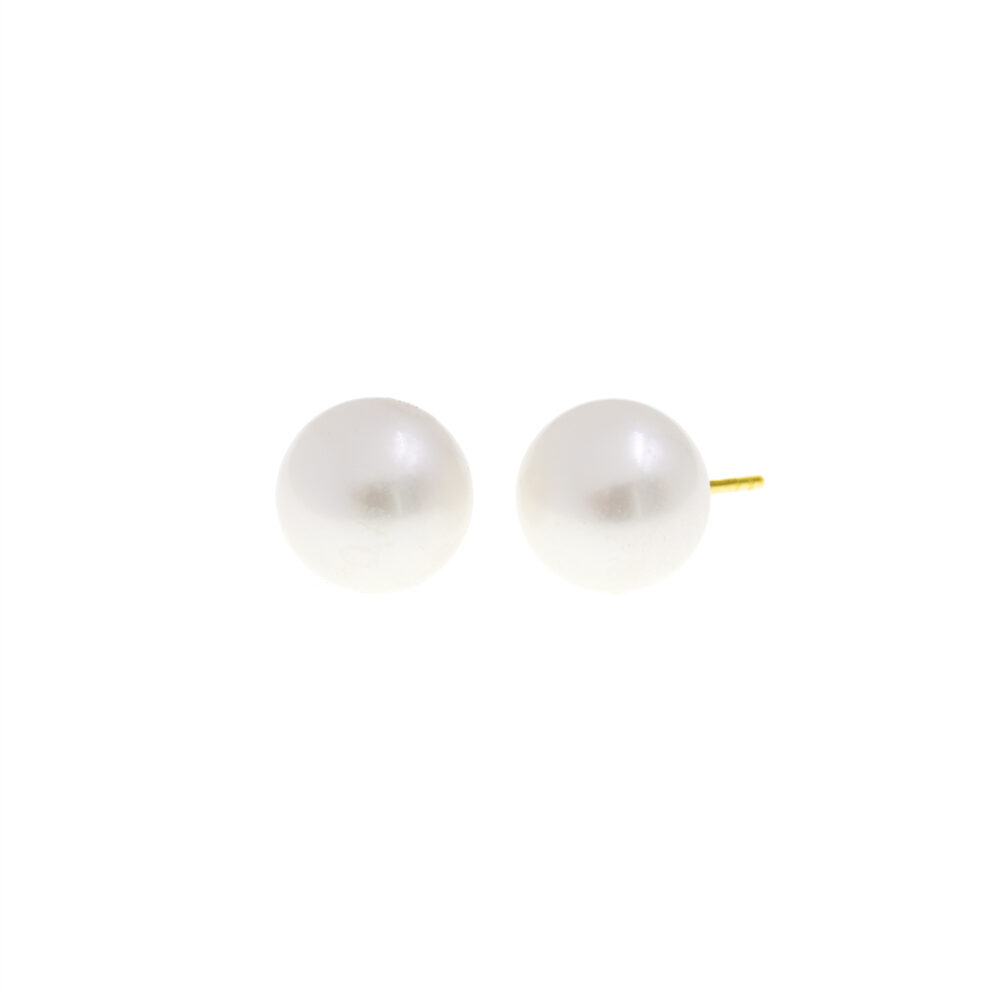 Aretes Perla Oro 18K