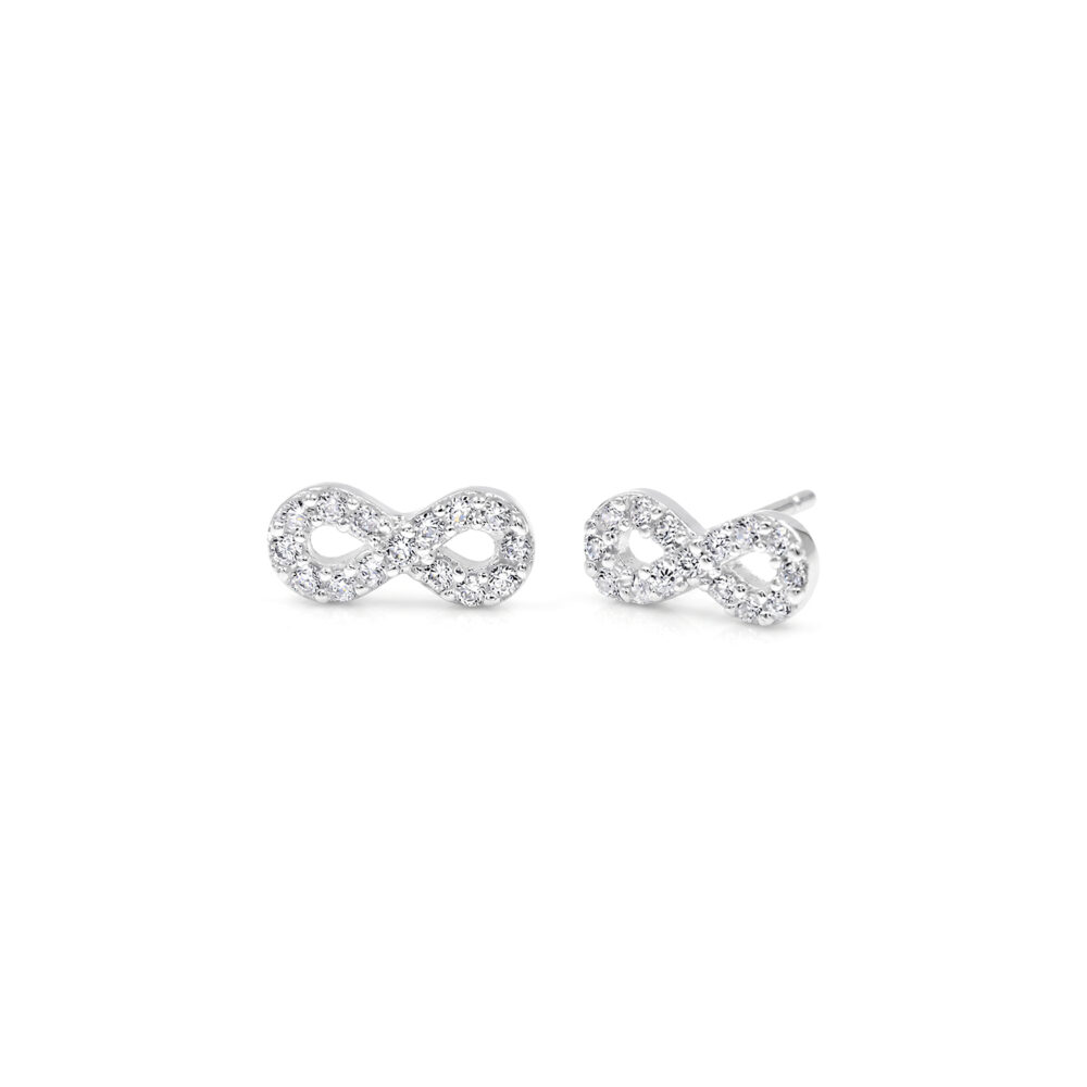 Aretes Infinito Plata 925
