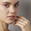 - Anillo Esmeralda Oro 18K & Brillantes