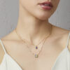 - Collar Esmeralda Oro 18K & Brillante