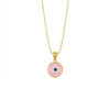 - Collar Ojo Turco Redondo Oro 18K